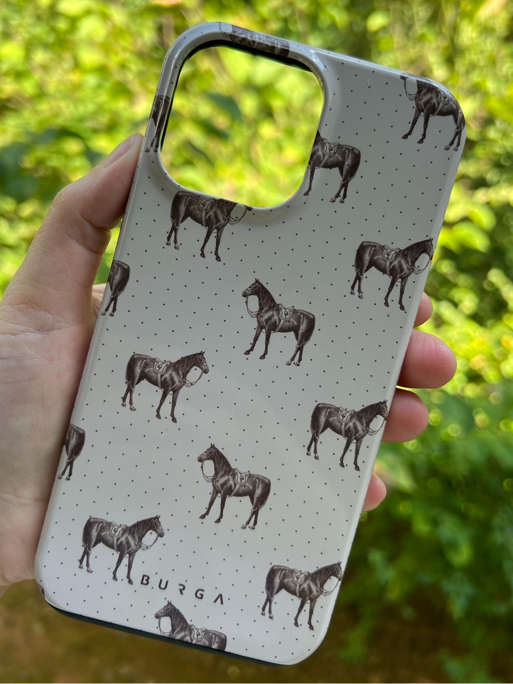 Burga iPhone 13 Pro Max horse case